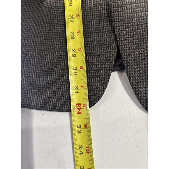 Lauren Ralph Lauren Mens 100% Wool Houndstooth Blazer Sport Coat Size 43R - Picture 10 of 16